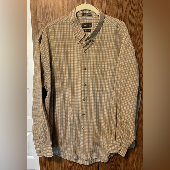 Men’s button front shirt Van Heusen size XL - Picture 2 of 5